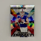 2018 Panini Prizm Instant Impact Silver Josh Allen #II-5 Rookie RC Buffalo Bills