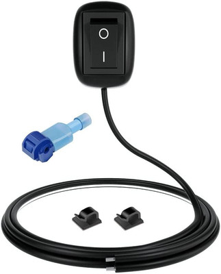 Gebildet 12V-230V SPST Universal Paste Typ Knopf Schalter DIY ON/OFF Schalter