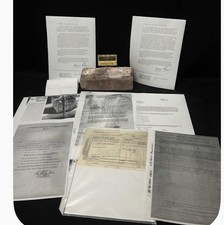 ORIGINAL 1950 WHITE HOUSE BRICK TRUMAN RENOVATION WITH PROVENANCE
