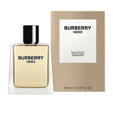 New in Box Burberry Hero 3.3 oz/100 ml EDT Cologne for Men Spray Authentic