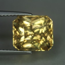 5.42 Cts_Great Rare Mine_100 % Natural Unheated Yellow Grossular Garnet_Tanzania