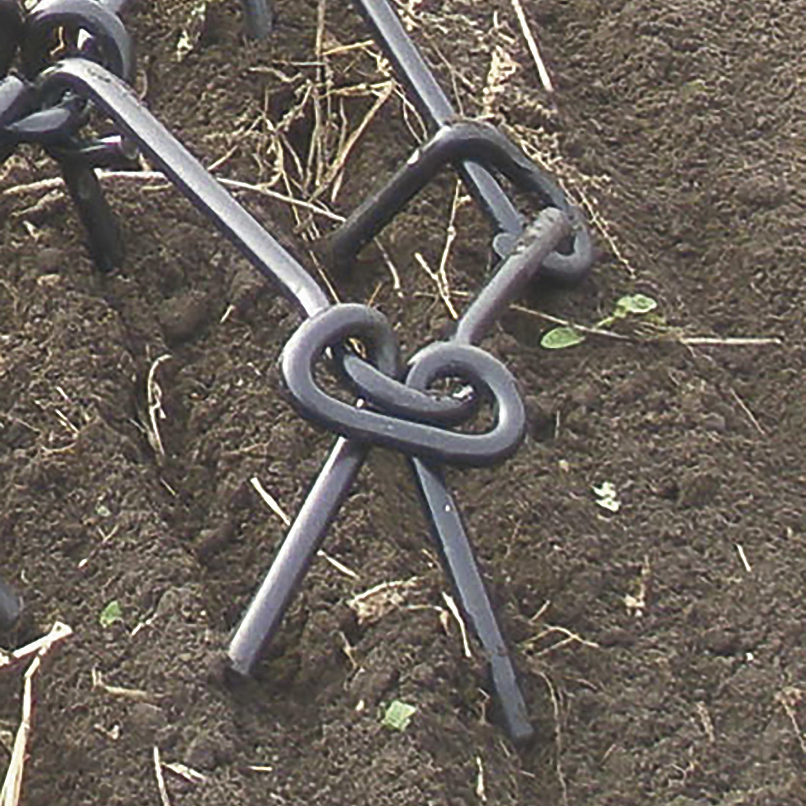 Field Tuff Heavy-Duty Drag Harrow - 4ft. x 4ft., 7 Tine Rows, 1/2in. Dia.