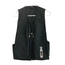 OSIS+ Black PVC Zip Stylist Product Vest