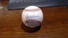 Al Kaline JSA CERT Auto Signed Baseball Tigers