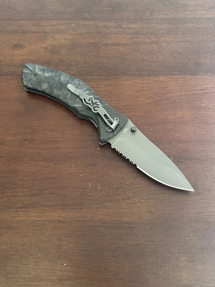 Browning Black Label Tactical Blades Folding Knife A821 - Image 2 of 4