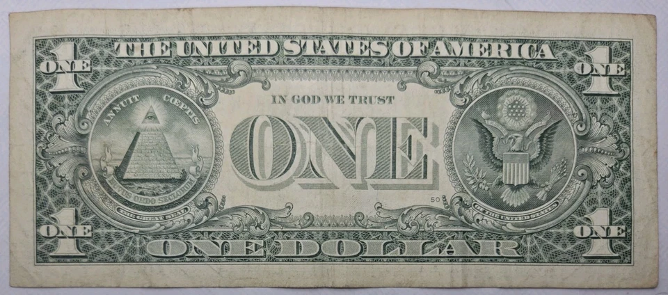 Rare Binary SUPER Radar Fancy Serial Number K35555553C 2006 1$ One Dollar Bill - Image 3 of 4