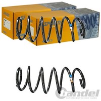 2X Spidan Fahrwerksfedern Vorne Passend FÜR VW Caddy Tiguan Links+Rechts
