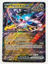 raging bolt pokemon card price Pokemon – Raging Bolt ex 196/162 - Temporal Forces – Full Art – Ultra Rare  – Holo Foil Card : Buy Online at Best Price in KSA main image 0