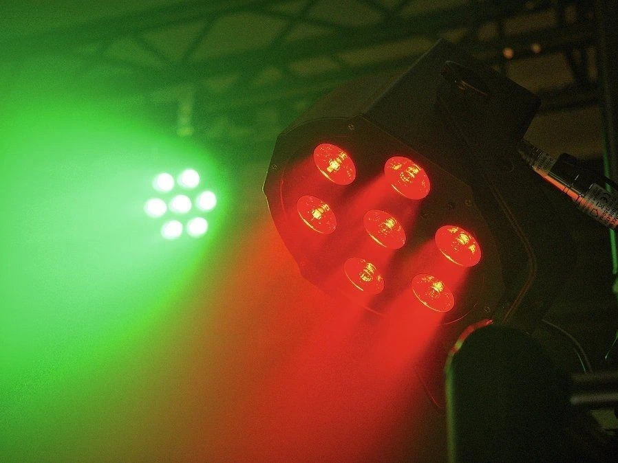 EUROLITE LED SLS-7 HCL Floor flacher LED PAR-Scheinwerfer mit 7 x 10 W RGBW+UV - Bild 4 von 4