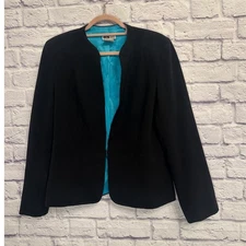 I.N. Studio Black Career Blazer Size 10