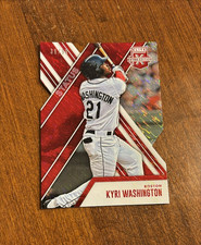 Kyri Washington 2017 Panini Elite Status Red Die Cut #144 Boston Red Sox /99