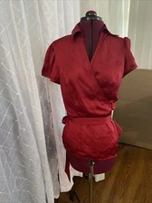 loft ann taylor Shirt Sleeve Blouse 10