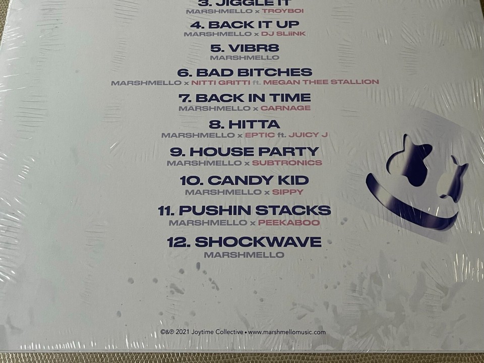 Shockwave by Marshmello BRAND NEW FACTORY SEALED Vinyl LP Record Music