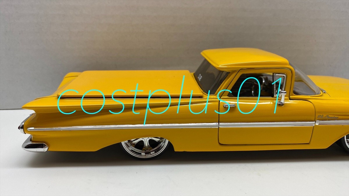 JADA 1959年シボレーエルカミーノローライダー Amazon | JADA 1/64 STREET LOW '59 CHEVY EL CAMINO lowrider 1959
