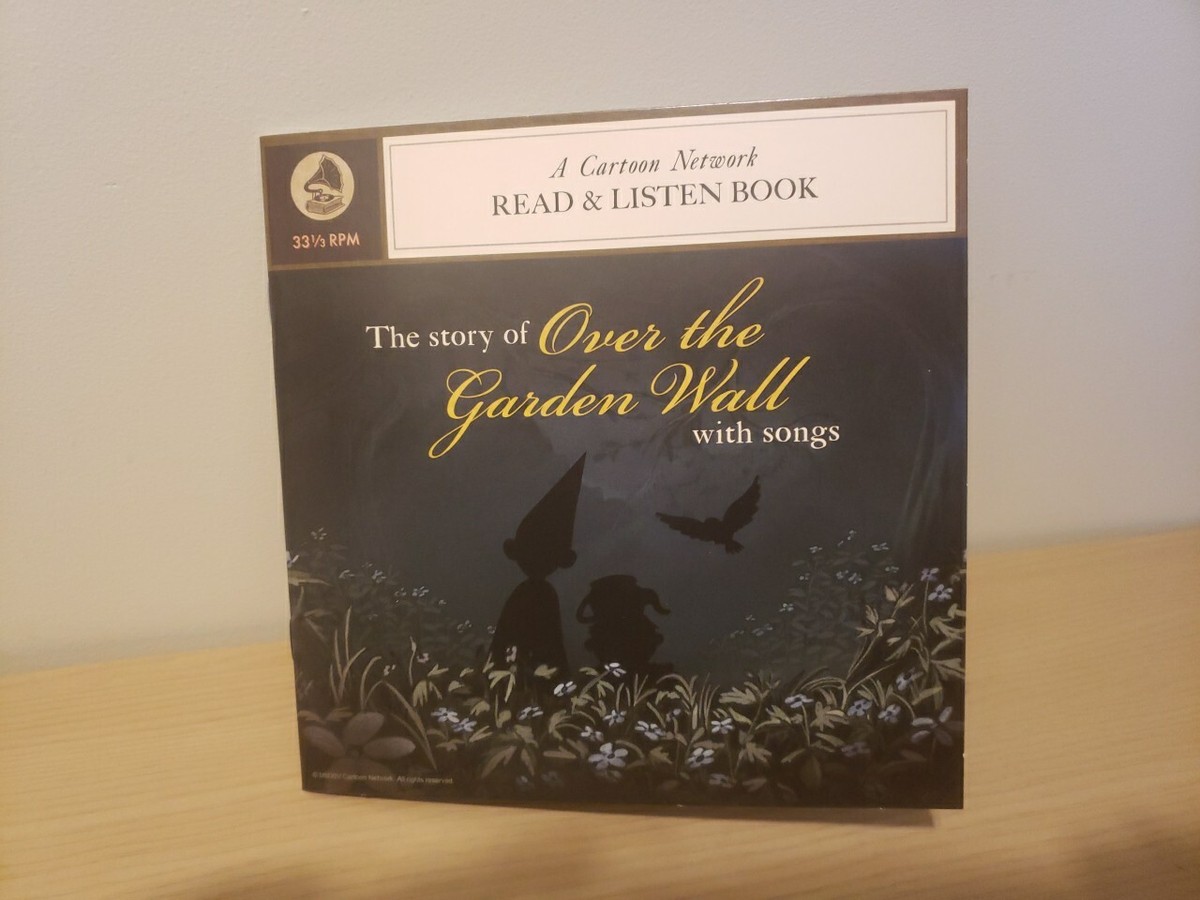 洋楽 Over The Garden Wall Book LP Over The Garden Wall Read and Listen Book With 7” Vinyl New