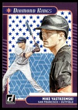 2021 Donruss Independence Day Mike Yastrzemski San Francisco Giants #28