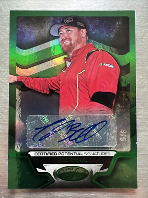 T.J. Bell 2016 Certified Potential Signatures Mirror Green 4/5 Auto INVEST  