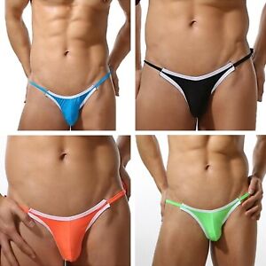 81 401 Gewagte Ultraknappe Badehose Unterwasche Slip String In 4 Farben In S Xl Ebay