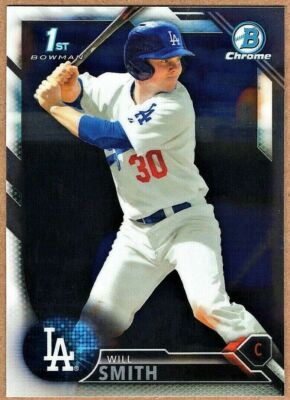Will Smith RC 2016 Bowman Chrome ROOKIE Card#BDC84!Dodgers C RC FUTURE-V2