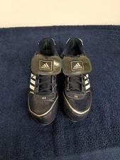 Pre-owned Womens 8.5  ADIDAS G20113 Fastpitch 4 Protrax navy Softball Cleats