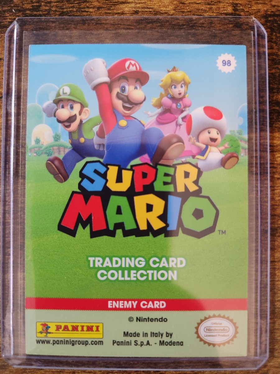 2022 Panini Super Mario Chain Chomp Enemy Card #98 | eBay