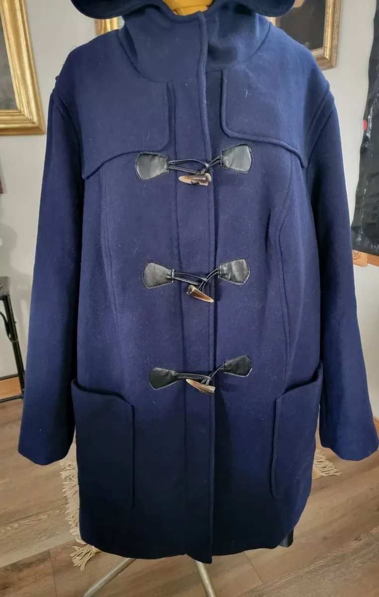 Hooded toggle coat clearance womens