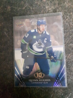 2024-25 Tim Hortons Collector's Series 10th Edition Quinn Hughes Card# 58