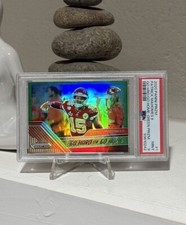 2020 Patrick Mahomes II PSA 9 Prizm Go Hard or Go Home Green Prizm #1 Panini