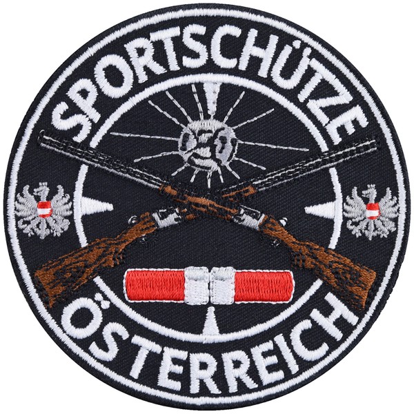 SportschüTze ÖSterreich AufnäHer AufbüGler Sport Shooting Patch Austria SchüTze-image
