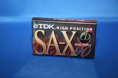 TDK SA-X 90 MC Kassette Tape NEU und OVP