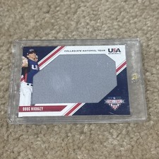 2020 USA Baseball Stars & Stripes Game Used Patch Doug Nikhazy #J-DN MLB Card
