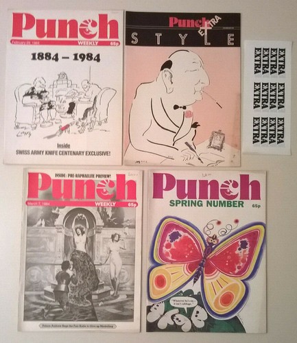 PUNCH - Année 1984 presque complète: 46 numéros + 6 suppléments - état Collector - Picture 3 of 12
