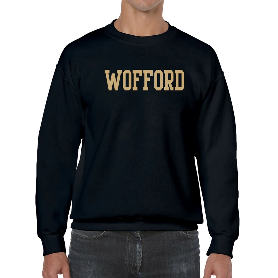 Sudadera Wofford Terriers Basic Block Licencia Cuello Redondo - Negra Foto 4 de 4