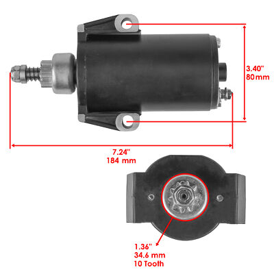 20 Hp Outboard Mercury Brand New Starter Motor For Mercury 18Hp 20Hp 25Hp Outboards (1980-2005) – Direct Bolt-On Replacement 18 Hp Mercury - Foto 2
