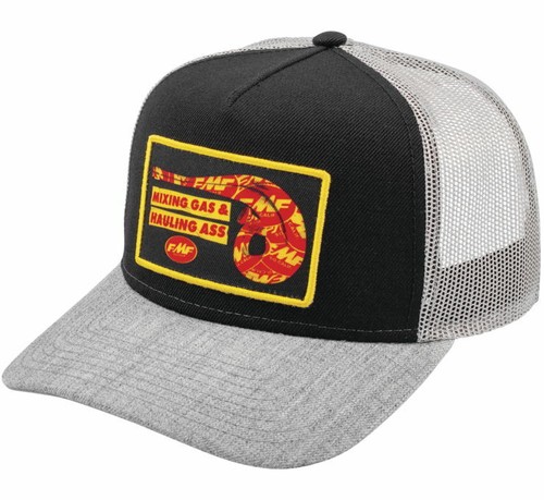 FMF Racing Stickers Hat One Size Black 