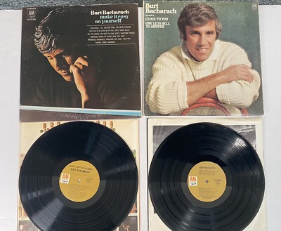 Burt Bracharach Vinyl Record Lot Of 2 Make It Easy On Yourself Self Titled