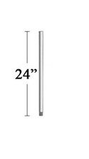 MinkaAire MA DR524-RRB 24" Ceiling Fan Downrod For 11 Ft Ceilings
