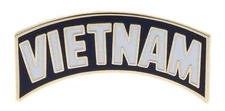 Vietnam Rocker Tab Veteran Hat or Lapel Pin EE15139 F1D32F