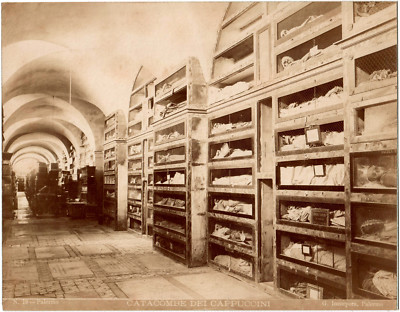Sizilien.Sizilien.Palermo.Katakomben der Kapuziner.Foto Al.20x25,8cm.G.Inkorpora 19