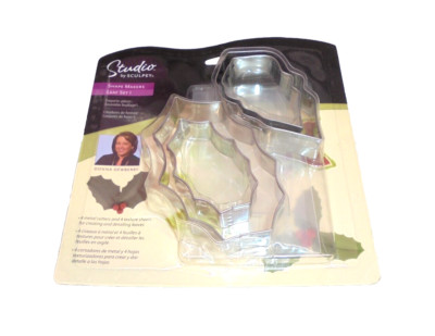 Studio by Sculpey Shape Makers Leaf Set 1 Cutters & Texture Sheets Crafts