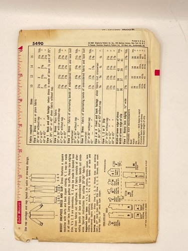 Vintage Sewing Patterns ~ Womens & Misses ~ Simplicity ~ Pick and Choose - Picture 15 of 33