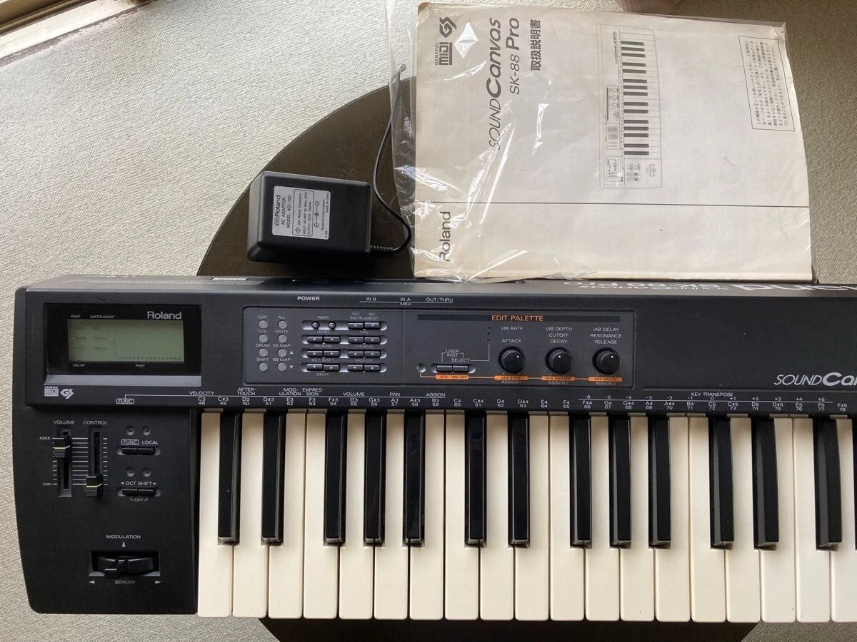 Roland SK-88 PRO Sound Canvas Keyboard Synthesizer | eBay