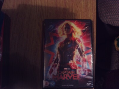 Captain Marvel DVD (2019) Brie Larson, Fleck (DIR) cert 12 ***NEW