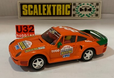 Slot Car Scx Scalextric Exin Tyco 8366 Porsche 959 Club Scalextric 1995 Ltd.Ed