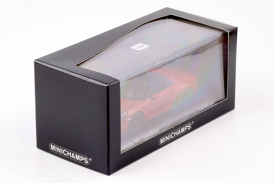 1:43 Minichamps Porsche 911 (991) Speedster 2019 Carmine Rosso - Immagine 3 di 3