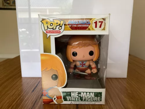POP VINYL MASTERS OF THE UNIVERSE MOTU HE-MAN #17 RARE VAULTED FUNKO