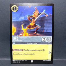 2024 DISNEY LORCANA URSULA'S RETURN LING 183/204 UNCOMMON