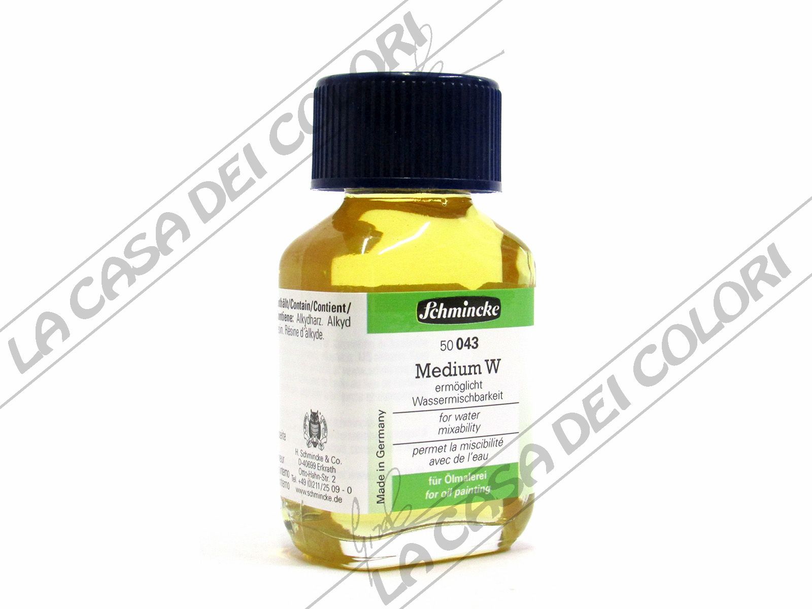 Schmincke - medium W - 60 ml - 50043025 - medium per colori a olio