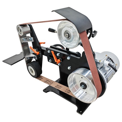 220V Belt Sander Grinder Multi-funchion Knife Sharpener Polishing Machine 71"*2" - Picture 7 of 24