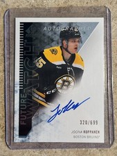 23-24 Upper Deck SP Authentic Futre Watch Auto Retro RFWA-JK JOONA KOPPANEN /699